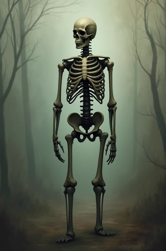 A bone man 
