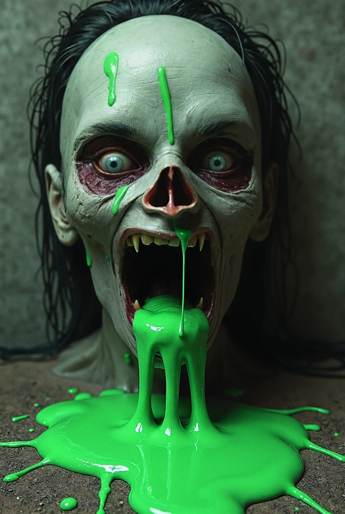 Melted zombie