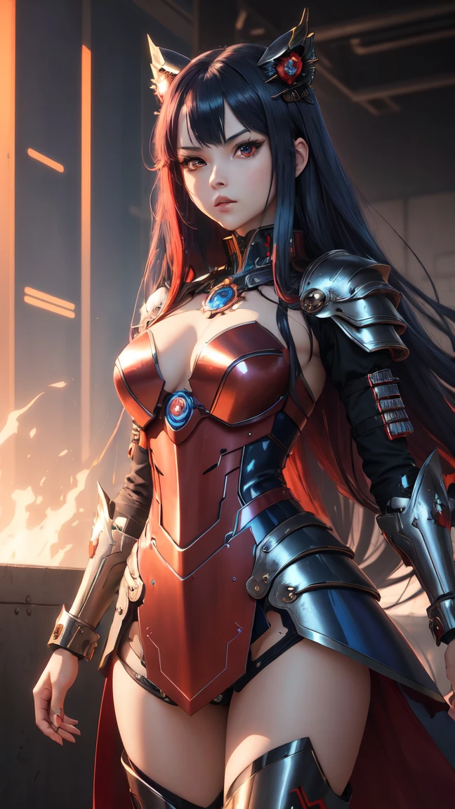 Garota de anime em uma roupa vermelha e preta posando nua, realista, Artgerm extremamente detalhado, ( ( Mulher-Aranha ) ), Krenz Cushart e Artgerm, Modelo IG | Artgerm, Alena Aenami e Artgerm, biomechanical oppai, Directed by: Jason Chan, fanart melhor artstation, Estilo Artgerm, buceta marcada