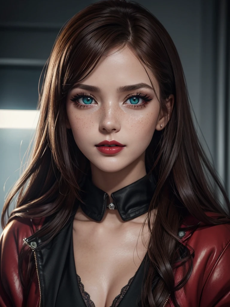 Close-up of a woman in a red dress holding a cat, wlop and artgerm, as seen on artgerm, role model | germ of art, angry sexy werewolf and high morals, artgerm and wlop, artgerm comic, Detailed Artgerm, Artistic style of germe, 极其详细的Artgerm