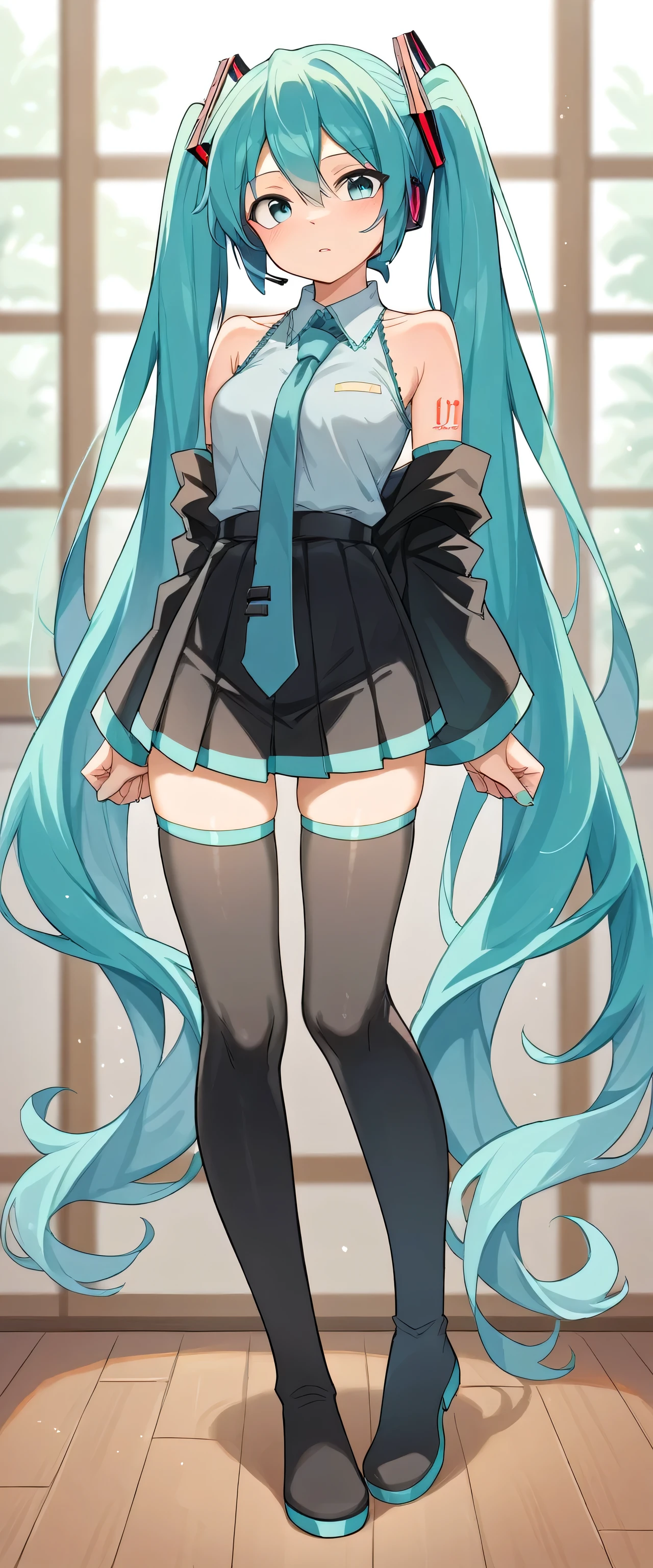 Room full body,  Hatsune Miku, 