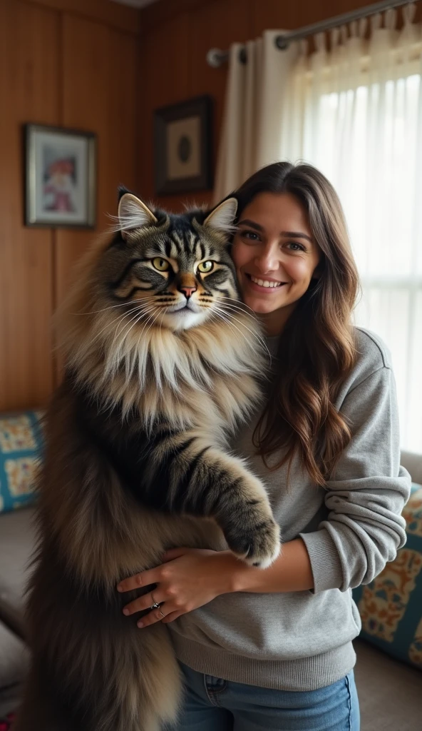 Giant looking cat