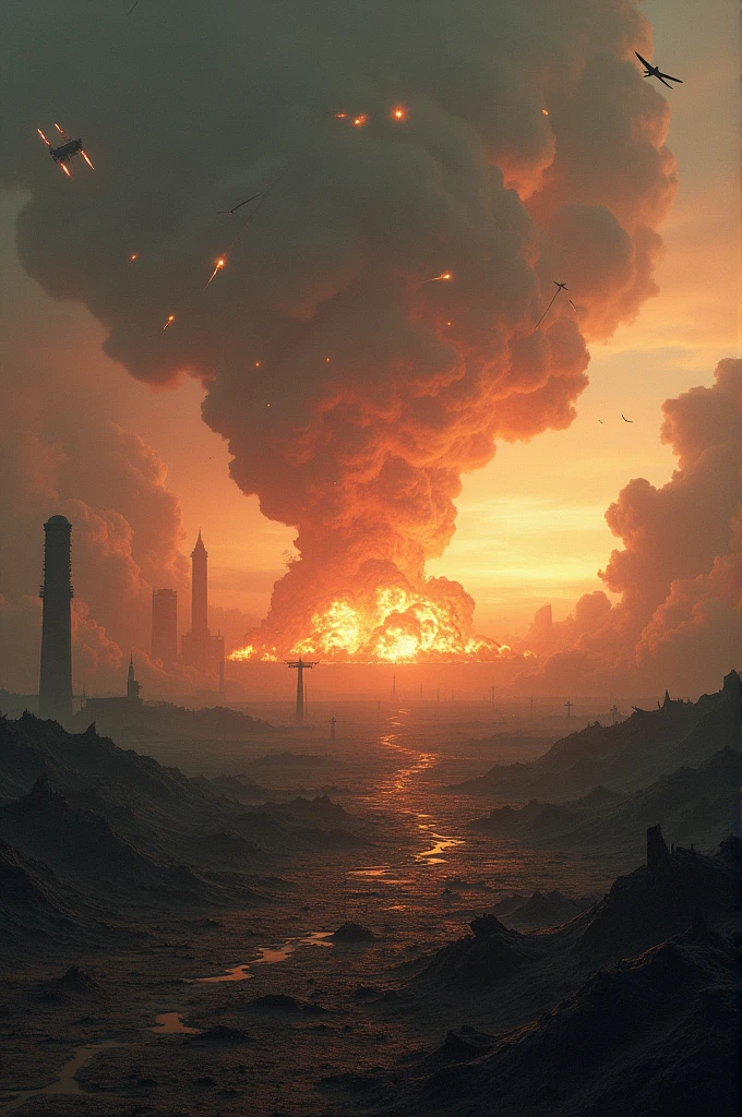 one [mushroom cloud:nuclear blast:.2]  on the horizon by emb-nuke, (highly detailed:1.2),(best quality:1.2),8k,sharp focus,(subsurface scattering:1.1), (ground level photograph:1.2)
(dirty child in torn ragged clothes crying in a post-apocalyptic street),(filth and trash on the street:1.2), (old rusty trash can in the street:1.2),(abandoned buildings:1.1)
(very detailed blast cloud:1.2), (highly detailed background:1.3), RPG, Elden Ring, (scifi:1.2), (hyperrealistic:1.2), dramatic lighting,artstation, artgerm, greg rutkowski, alphonse mucha, trending on artstation, trending on deviantart, wlop
