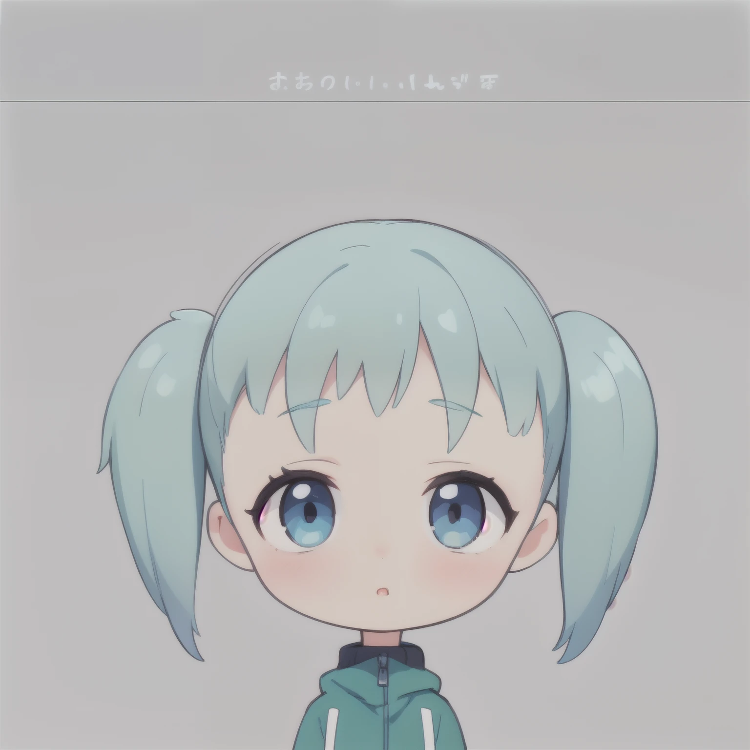 1 girl, cute girl avatar , girl with cute anime face, simple background , little character, high resolution on down,
