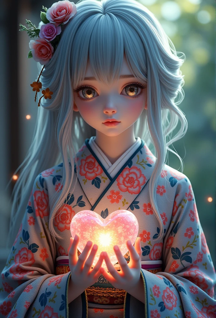 Please give the face a slightly anime-like texture.