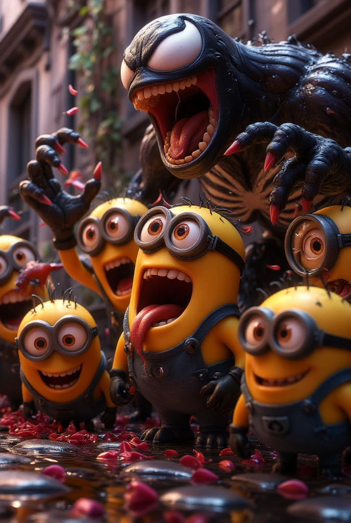 Minions transformed into Venom