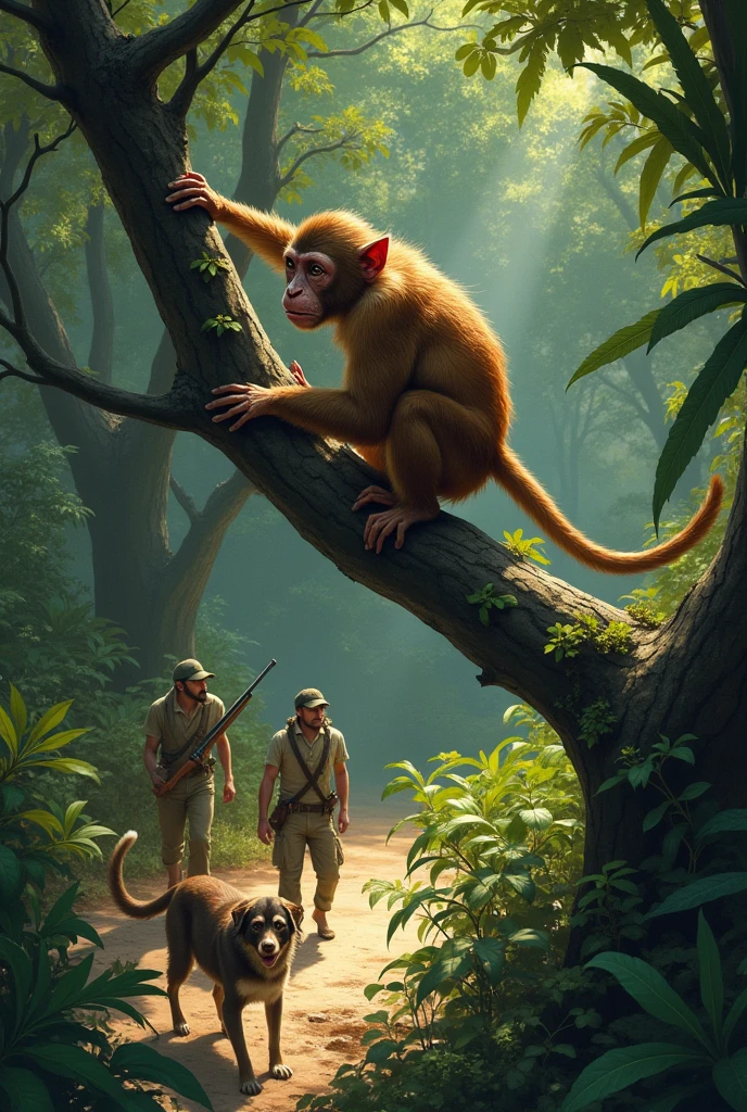 Background: A split image with one half showing a lush, vibrant jungle (symbolizing freedom) and the other half depicting a cage or a restrained environment (symbolizing captivity).Main Image: A central illustration of Toto, the monkey, with an expressive face reflecting his adventurous spirit.Title and Author: Clear, prominent title "Freedom V/S Captivity" and author’s name at the bottom.Subtle Details: Elements like broken chains, open gates, and flying birds to emphasize the idea of breaking free.