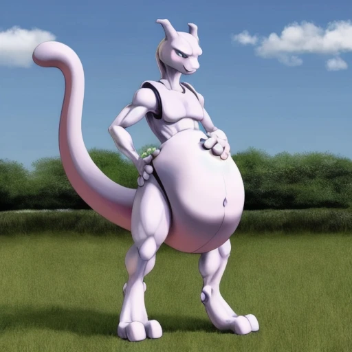 (by kredri), a full body, low angle view of an anthro femboy and girly (living inflatable) mizutsune looking at the viewer, in ((tribal clothing)), nipples, male, wide hips, thick thighs, small waist, standing, penis, balls, flaccid, uncut, foreskin, big penis, long penis, bone necklace, armbands, nipple piercing, feet, big feet, large feet, padded feet, countershade feet, plantigrade, humanoid feet, ((3 toes)), (3 big toes), leaking, pre cum, pooltoy, nipple pinch, erect nipples,