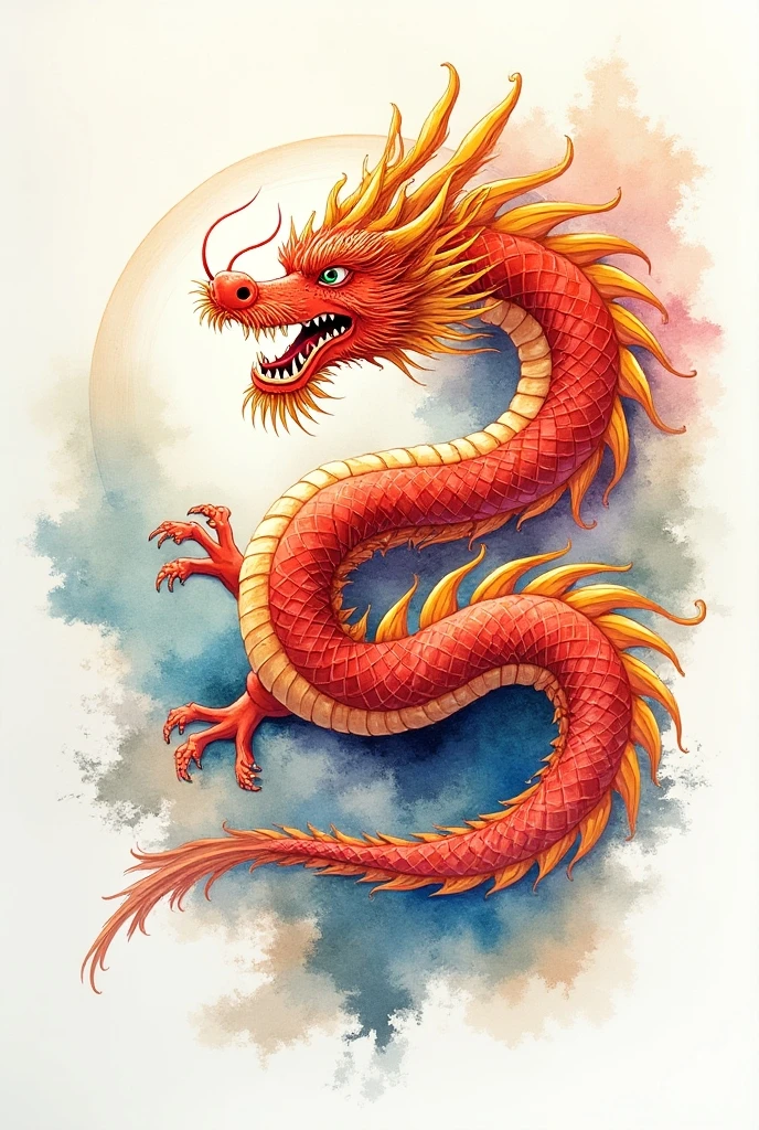 best quality,masterpiece,highres,no humans,(red:1.4) eastern dragon,<lora:long-000020:0.8>,(red theme:1.2),(slim wavy body:1.4),circling in cloud,festival,fantacy,(chinese lantern:1.2),spring,chinese new year,plum blossoms,flowering branch in mouth,<lora:zyd232_InkStyle_v1_0:0.6>,monochrome,ink sketch,white background,<lora:more_details:0.4>,