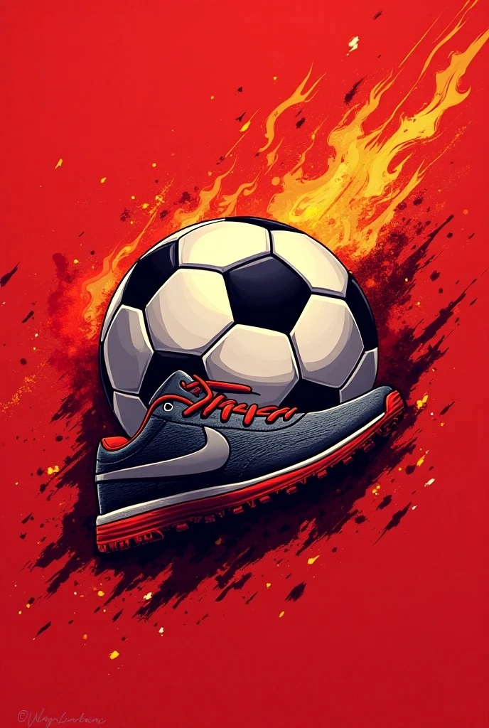 Nike Football brand federation sports logo