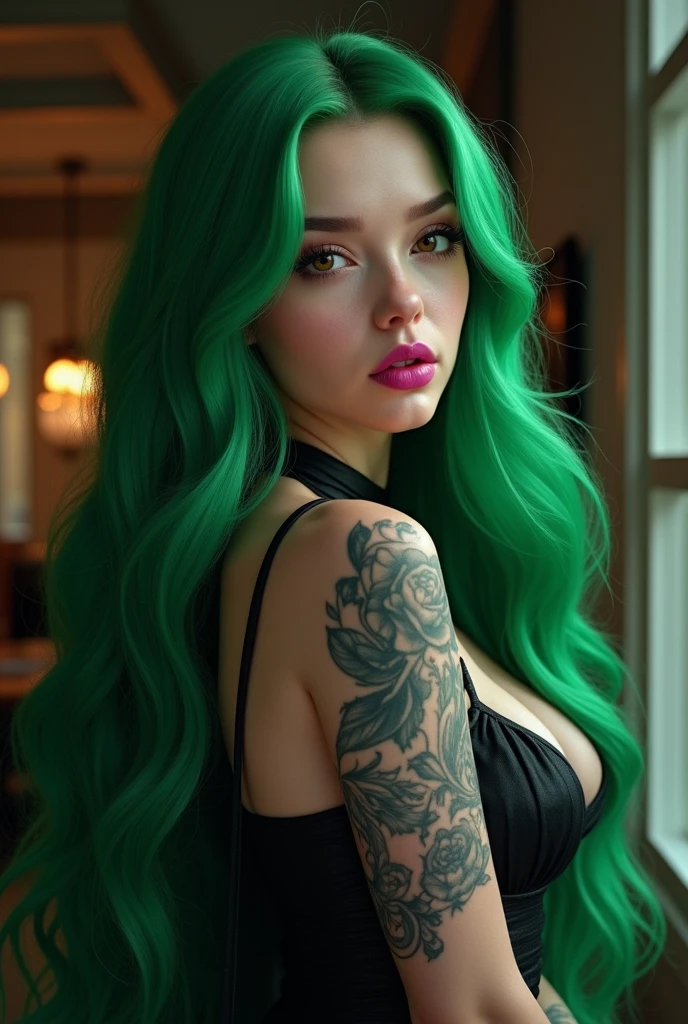 absurdres, foto RAW, mais alta qualidade, (obra-prima: 1.3), foto de cor RAW de alto detalhe, foto profissional, unidade de papel de parede CG 8k extremamente detalhada, foto-realista, realista, foto RAW, obra-prima, melhor qualidade, highres, 1girl, 17 ANOS, baixinha, magra, branca, ruiva, cabelo vermelho, cabelo ruivo com cachos, cabelo ondulado, curly hair, Average length, pernas finas, rosto lindo perfeito com sardas, furo no queixo, covinhas quando sorri, cardune lips, belos olhos realistas, olho direito verde, olho esquerdo azul, heterocromia, pale skin, textura de pele detalhada, seios muito pequenos e naturais, bunda pequena. Rosas vermelhas tatuadas nos ombros. Ruiva. Sorriso. Saindo do banho. Fazendo sexo oral. Erotic. Estilo bruxa. Pagan style, Celtic, wiccan. She looks amazing. Sentada de pernas abertas. (Espartilho. design detalhado), casa, noite.