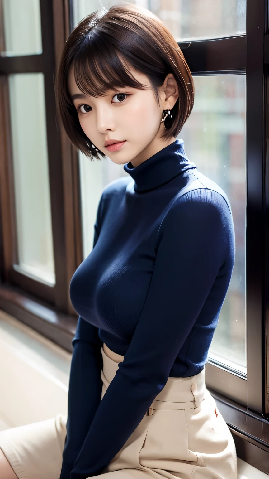 Slim figure Small face Big Breasts (Navy blue sleeveless holster neck sweater:1.3) (very elegant, A stylish navy blue sweater perfect for spring..:1.3) (Beautiful fashion model:1.3) Catholic Church ((非常に美しいPortraiture)) (Very beautiful straight bob hair with neatly trimmed ends:1.3) Japanese women 22 years ago Stylish and trendy sweater in spring colors super highest quality, Face Focus, Soft Light, Ultra-high resolution, (Realistic:1.4), RAW Photos, Precise and beautiful thin eyebrows Beautiful breasts Westshot Slim figure ((Extremely detailed and high quality eyes:1.3))
1 Japanese girl, alone, cute, (Beautiful face in every detail:1.3) ((High resolution detail of human skin texture:1.3)
Old church-like interior, (Very gorgeous and very old coffee shop:1.3) Gregorian Chant Beautiful ceilings chandelier Beautiful breasts (Beautiful straight bob hair all the way to the ends:1.3) Elegant and clean Intelligent and stylish
(Portraiture) Focus on the eyes in high resolution Diffused light from a window 非常にBeautiful gradation A kind smile Beautiful gradation