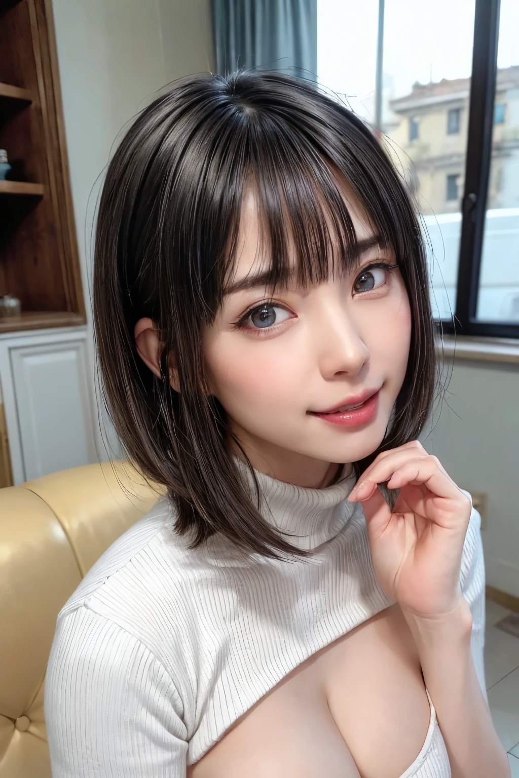 naked、One Girl, (beautiful girl, Delicate girl:1.3), (14 years old:1.3),
break, plaid pattern bra, plaid pattern panties,
break, (病院のベッド
break, Very beautiful eyes, (Symmetrical eyes:1.3),
break, Small breasts, Brown eyes, Parted bangs, Brown Hair, (Upper teeth, 最高のsmile:0.2),
break, (Eye and facial details:1.0),
break, (masterpiece, Highest quality, Very detailed, Detailed face, 8k)smile、Are standing、whole body、Small Ass