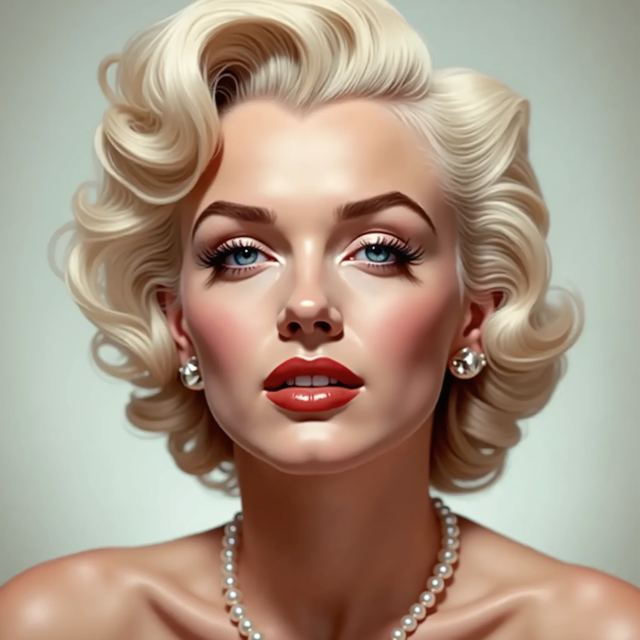 
beautiful portrait of Marilyn Monroe