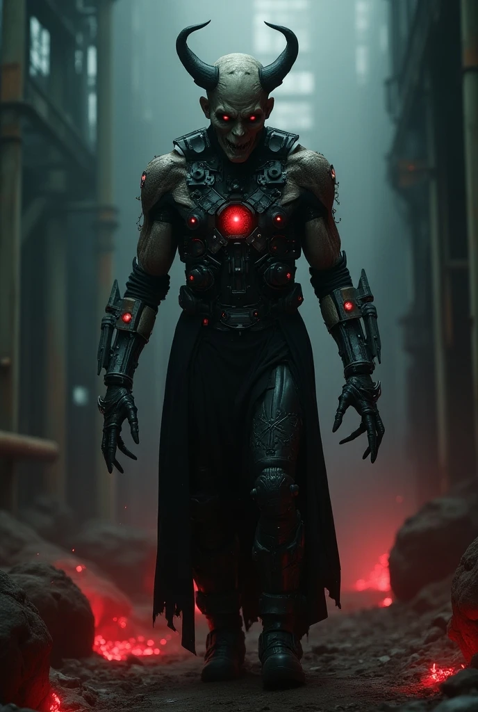 (High Detail: 1.2), (Best Quality: 1.1), (8K:1.0), (EMB-RRF-LOW:1.0), (Many Large Black Tattoos on Head, Face and Eyes:1.2), Sharp Focus (Subsurface Scattering: 1.1)
(beautiful detailed young cyborg monster girl: 1.2), (no hair: 1.2), (whole body: 1.2), (dynamic pose: 1.2), neon glow (detailed cybernetic eyes: 1.1), (eating human flesh: 1.3), (bloody fangs: 1.3), (blood on the face:1.2)
(hyperrealism:1.2), role-playing, Elden Ring style, spectacular lighting (highly detailed futuristic cityscape:1.2), (sci-fi horror:1.2), detailed digital painting, professional portrait photography by wlop greg rutkowski jeffrey simpson alphonse mucha
