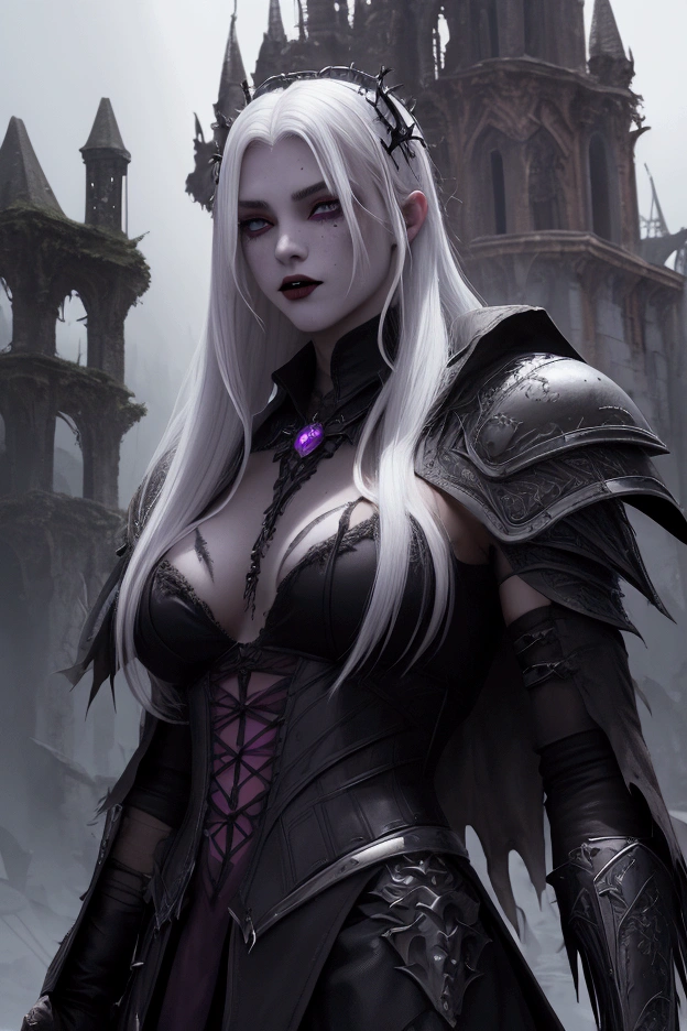 Beautiful Alluring Ornate drow knight, purple blue Skin, white hair, red eyes, Athletic Well Toned Body, Elegant Form, Bare Skin, Inside A Dark Throne Room, Barely Clothed, Spikes, spider themed clothing, Beautiful Face, Ominous Gothic Theme, Fiverr Dnd Character, Octane Render, Digital Art, Extreme Detail, 4k, Ultra Hd, Polished, Beautiful, Hyperdetailed, Intricate, Elaborate, Meticulous, Photorealistic, Sharp Focus, Wlop, Character Design, Unreal Engine, 3d Rendered, Volumetric Lighting, Reflections, Glossy, Digital Illustration, Sensual Pose, Suggestive Pose, Lewd, Full Body Shot, anatomically correct 💖❤💕💋❣
