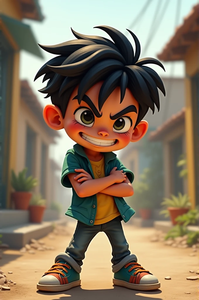 Image of young Raju: Show Raju as a mischievous and disobedient who ...