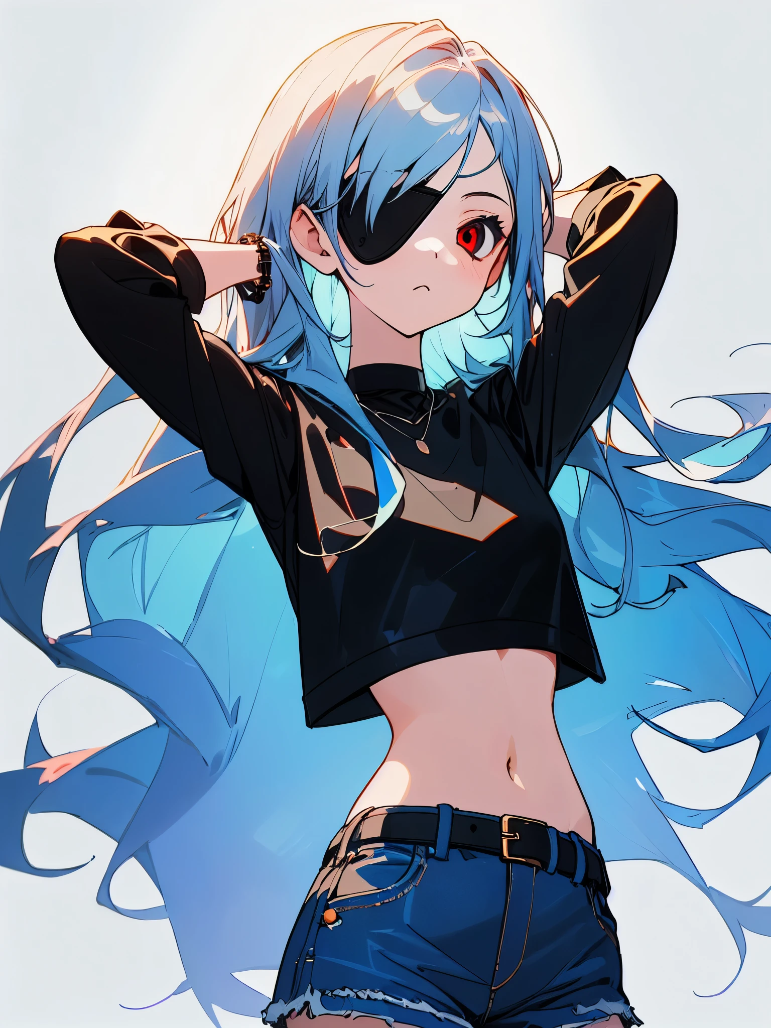1girl, excellent lighting, sidelighting, (curvy: 1.2), vhsKeeper, girl large breasts, style GUILTY GEAR -STRIVE perfect(flat color: 1.3), (magazine_cover: 1.4), (multicolored_background: 1.3), striped_background, card_background, mixed-language_text, :: comix style by joe madureira :: , perfect and detailed, ultra detailed shirt with abstract design, with Japanese letters print in graffit of the sides of the dress, image of woman fighting with alien creature full of tentacles ,  with immersive effects, hover effect, background graffiti style tribal tattoo with vibrant colors "ultra hdr" detailed and with focus effect, (masterpiece: 1.2, best quality), (beautiful eyes finely detailed: 1.2), , ((Solo)), (Blue eyes:1.4), (Finely detailed eyes and detailed face with long eyelashes:1.3), in various full-body attack poses, (beautiful and clear background:  1.2),futuristic costume, super detailed circular metals Clinging to the arms and pants, fantastic paintings