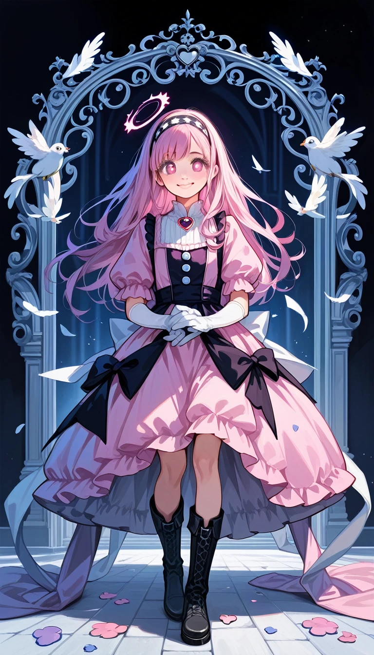 tired expression, 1girl, anthro, furry, fur, fluffy fur, sylveon girl, pink hair (cyan highlights), long hair, Messy hair, full body, medium breast, thicc thighs, laying inside a coffin, (funeral), dead, closed mouth, head tild, closed eyes, black dress, pantyhose, detailed, teenager (19 years), score_9, score_8_up, score_7_up, score_6_up, score_5_up, score_4_up