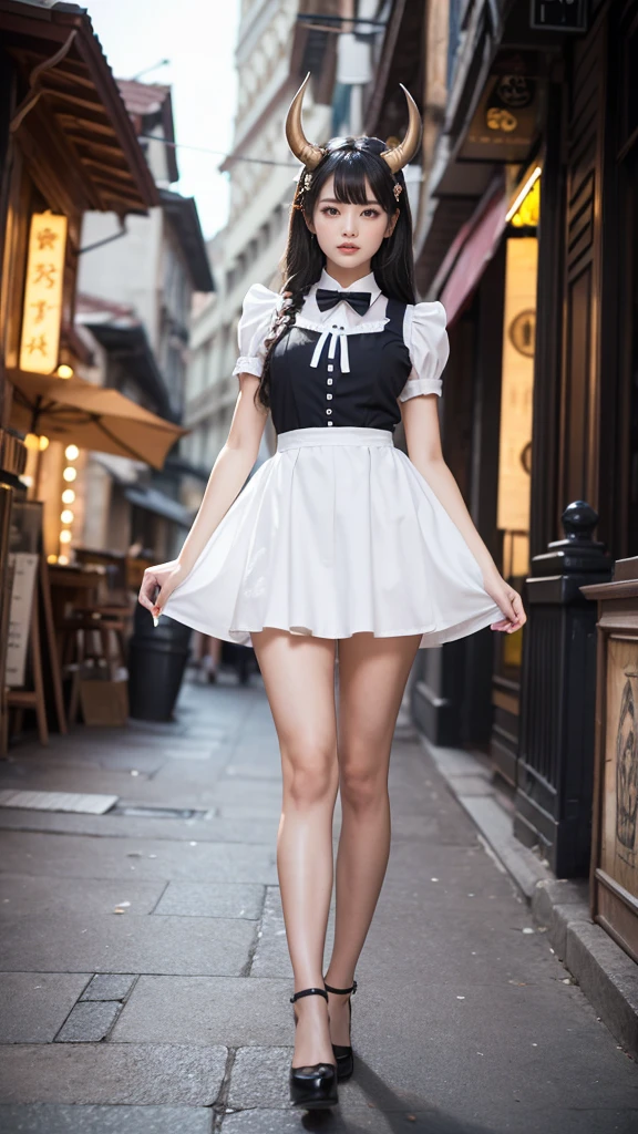  super high definition 、 real photo、１８Baby-faced woman with short cut hair、Petite、idol frill miniskirt、Bare legs、 high heels、