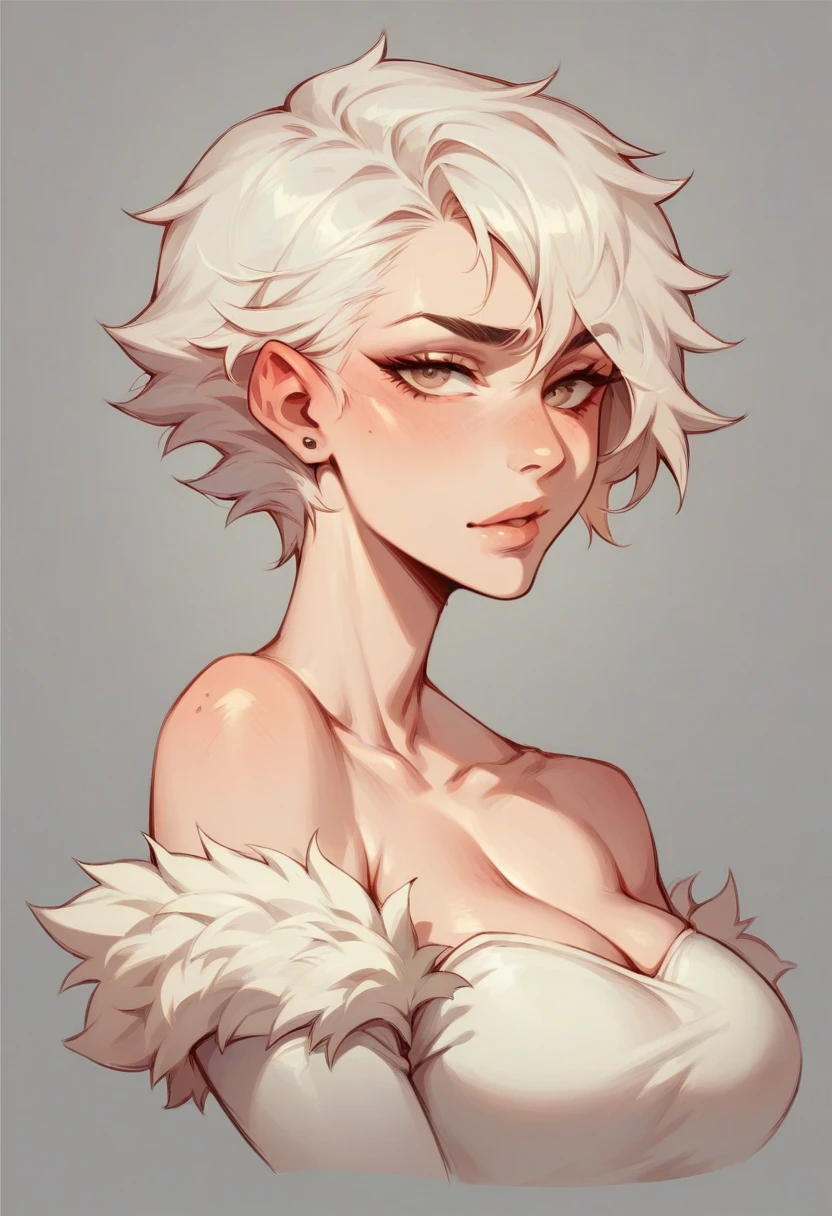 Artistic naked student body