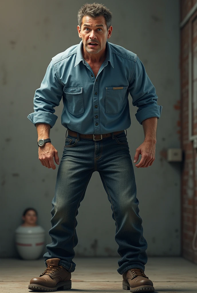 Rambo fighting Jean Claude Van Damme