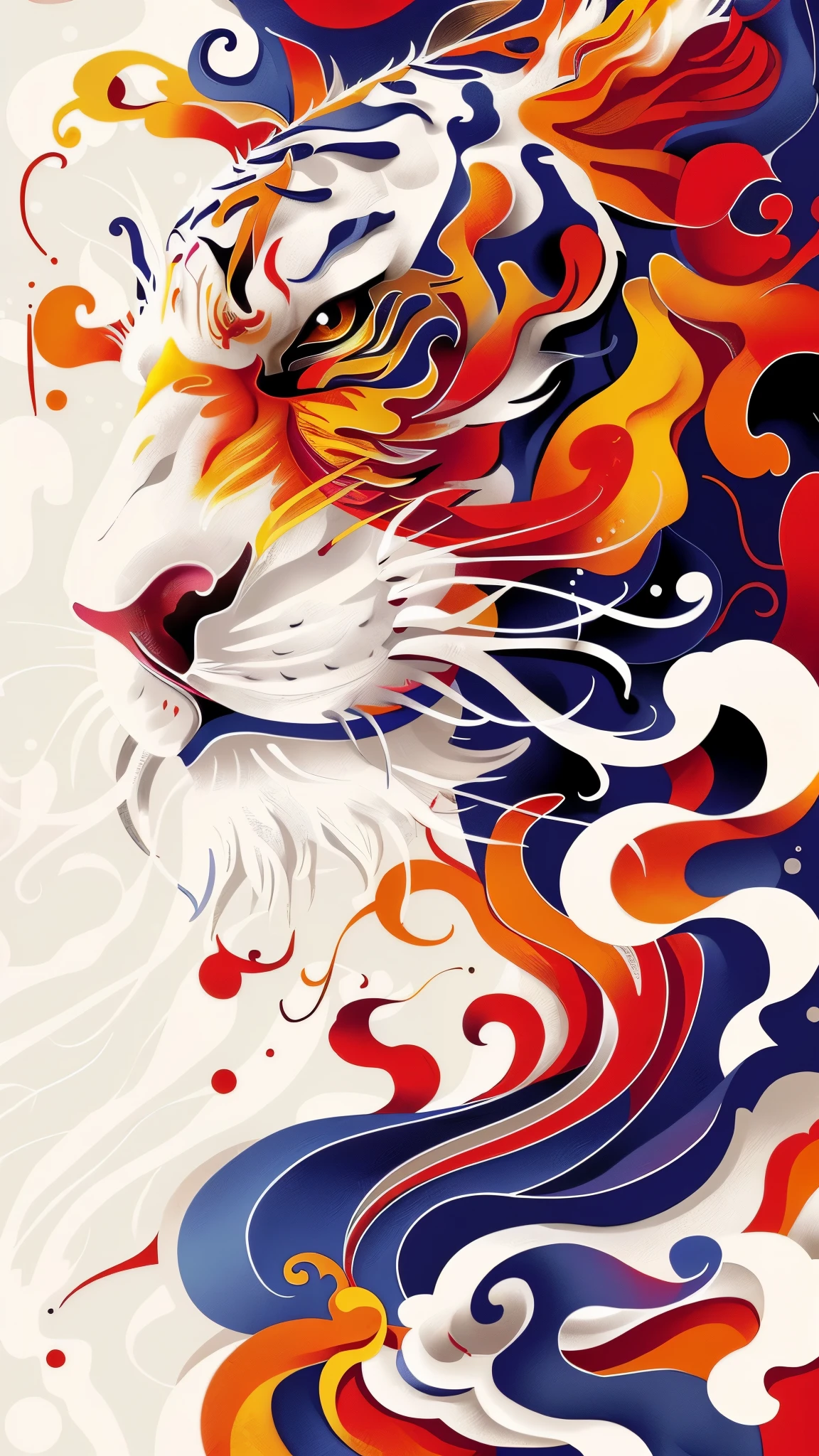 (masterpiece:1.2),(best quality:1.2),(ultra detailed:1.2),(official art:1.3),(beauty and aesthetics:0.9),detailed,(intricate:0.7),(highly detailed),(solo),
<lora:sdxl_yanzhi:1>,yanzhi,paper quilling,meteor shower,rainbow,lighting,luminous body,fluorescent bubbles,
looking at viewer,tiger,big grin,happy,(plump:1.2),peaceful,