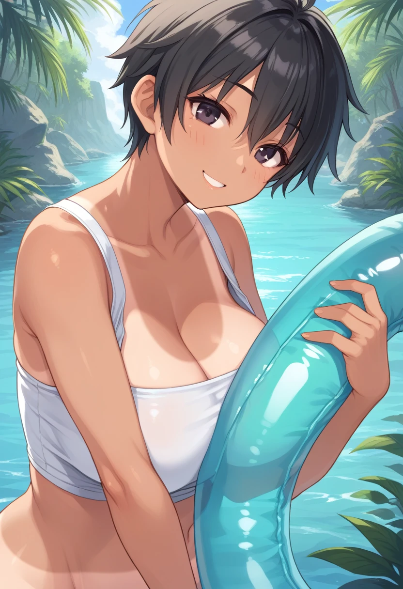 Ayako Katagiri,nude,tits,smile,1 person,blue sky,sexy,(masterpiece, Highest quality, Highest quality, Official Art, beautifully、aesthetic:1.2), (Good lighting:1.1), ((High resolution)),Abdominal muscles,Healthy Beauty,Nipples,completly naked,Erotic,Uplifting,picnic,Cat ear