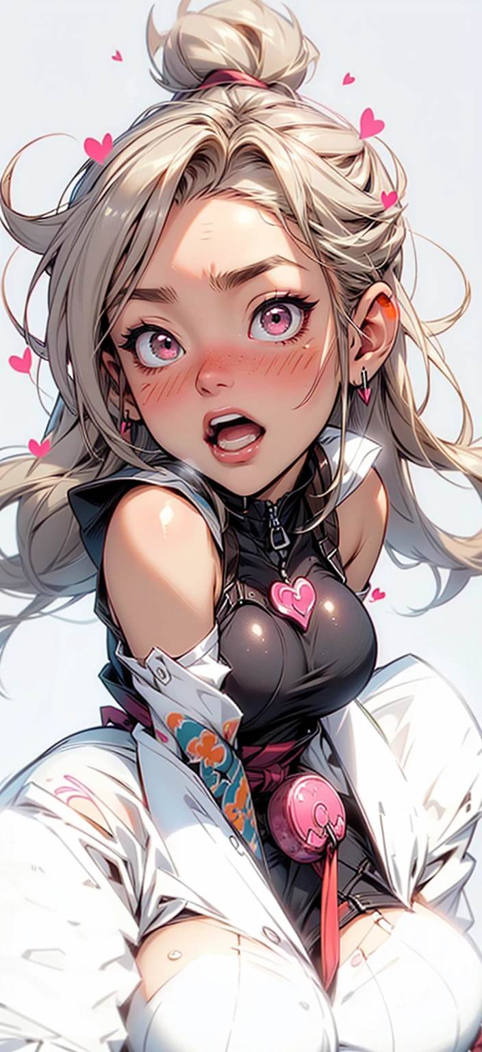 darkskin++++, dark brown skin:1.2+, orange hair++++, twintails++, red eyes+++, big breast+, plump lips++ thick lips, angel wings+++, heart symbols++++, bow symbol+, halloween pumkin+, red sky, black clouds+, blood splatter++, blooc on face++, streetlight, magical wand+, pink wand+, love wand+, white robe++, jewelry+ short skirt, gold strap+, detailed clothes+, halo++, eyelashes+, evil smirk+++, blood on face++++, thick thighs++, pink heels++, detailed shoes+, extremely detailed artgerm, detailed eyes, 4 k digital art, smooth art, close up, lacepantyhose, leaning forward, selfie++, facing forward, front view++, evil+, blood++,