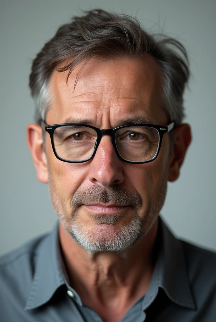 A man uses glasses and blankon,photo portrait,photo studio,highly detailed, AFAC, FAUZI