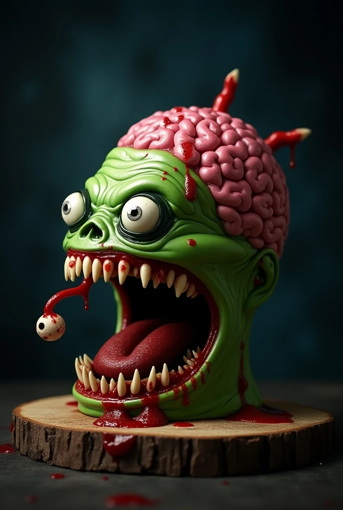 Brain pudding,Horror,grotesque