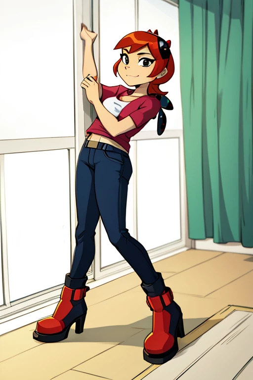  Female furry ladybug ben 10 style 