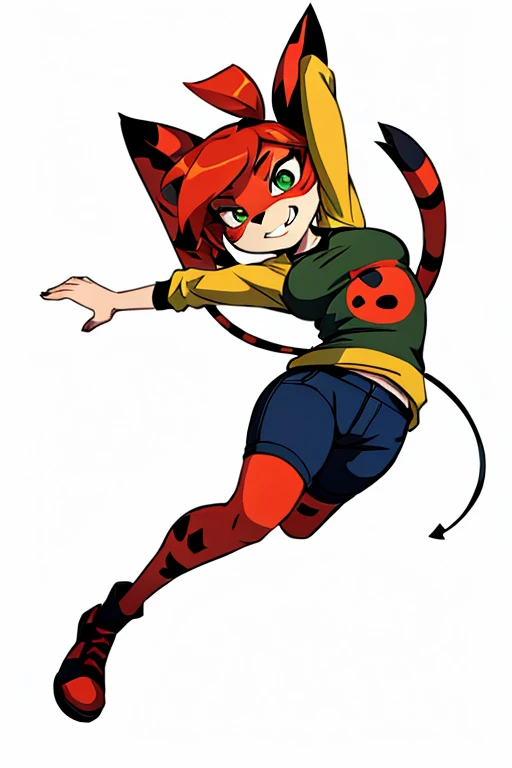  Female furry ladybug ben 10 style 