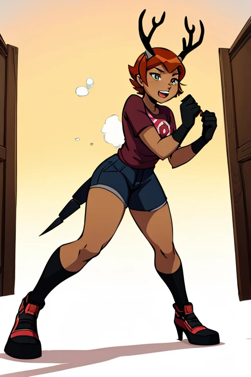  Female furry stag beetle ben 10 style 