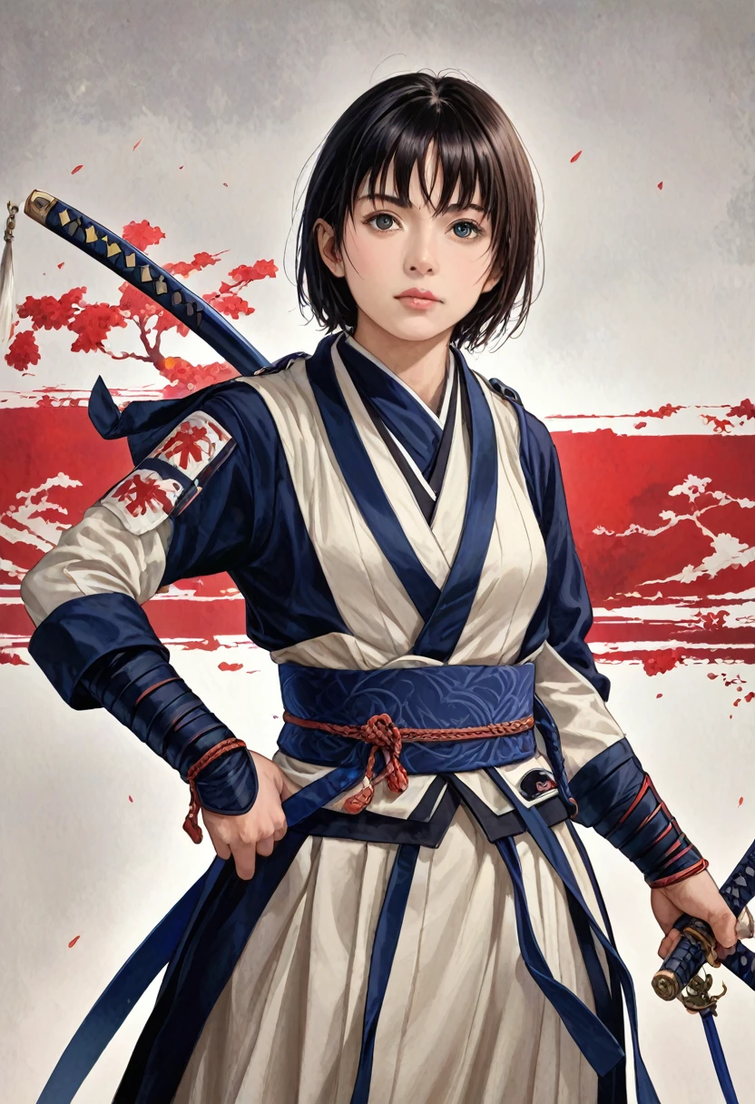 Samanosuke,black eyes, brown eyes, ponytail, 
red japanese armor , blood on armor, serious, 
standing,solo,  upper body,  cowboy shot, 
Japanese building, nighttime,moon,Sengoku period, 
(insanely detailed, beautiful detailed face, masterpiece, best quality) 
 <lora:Samanosuke:0.8>