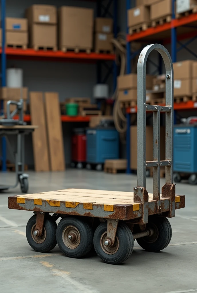 Hobbit on forklift

