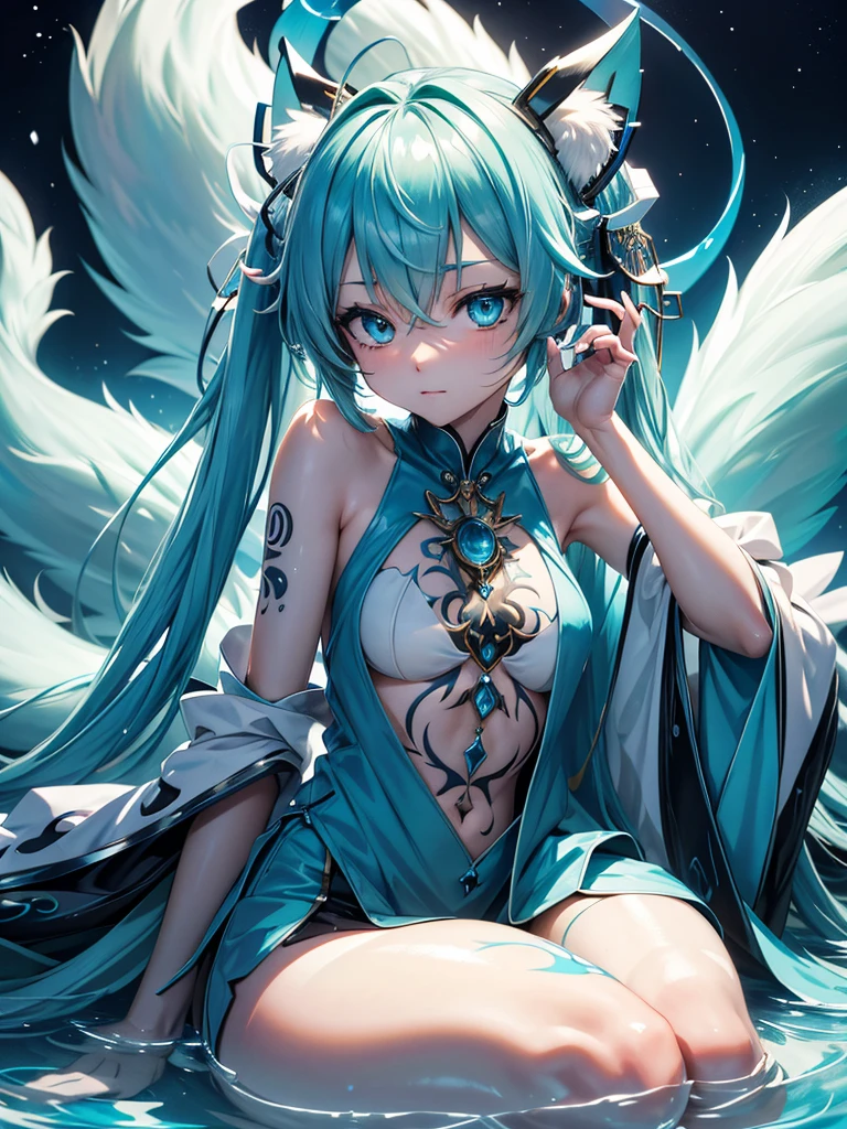 Anime style. In the middle of a large forest in North America a rave is celebrated. Es verano, hace calor, Es de noche y hay hogueras que dan buena luz a la imagen. Una mujer de gran belleza con un look alternativo y pseudo-hippie baila con los brazos abiertos en estado de euforia y trance. (La mejor calidad) (obra maestra)
