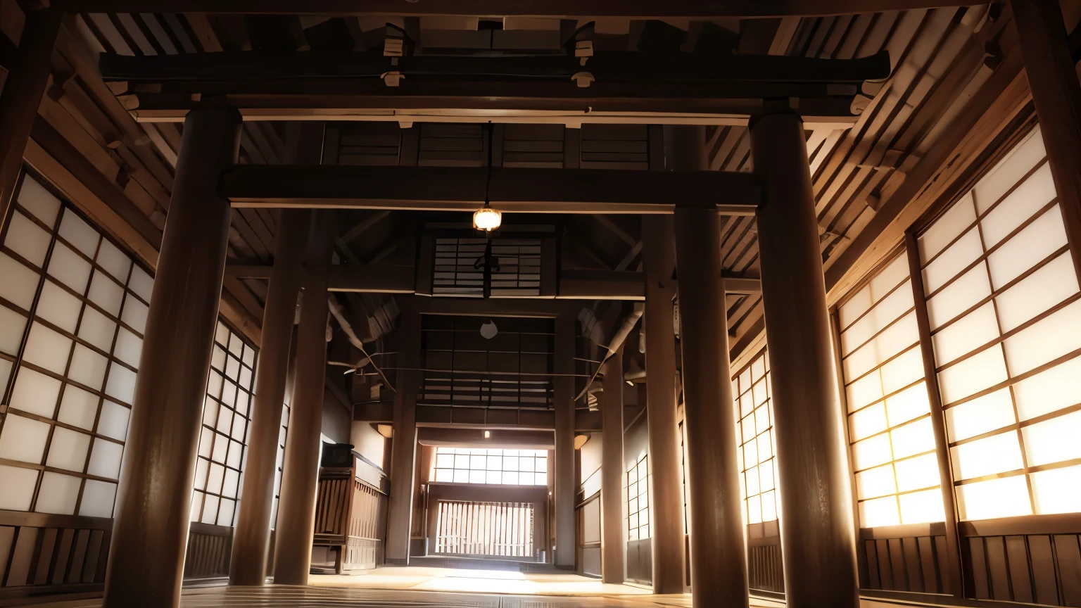  wonderful, The wooden gate of a Japanese castle, Big gate、