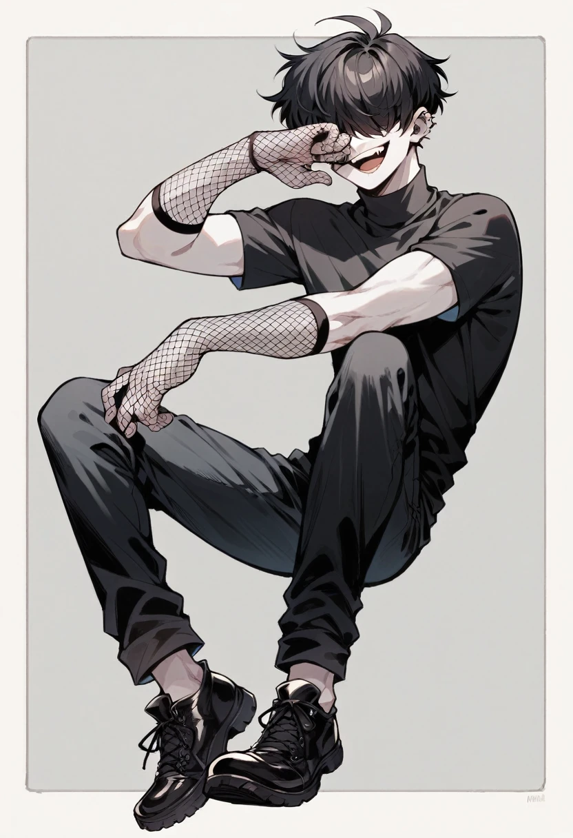 bundle of cloth, crotch lump, cock bulge, Tight jeans, female, Futanari, devil, mean, bully, devil smile