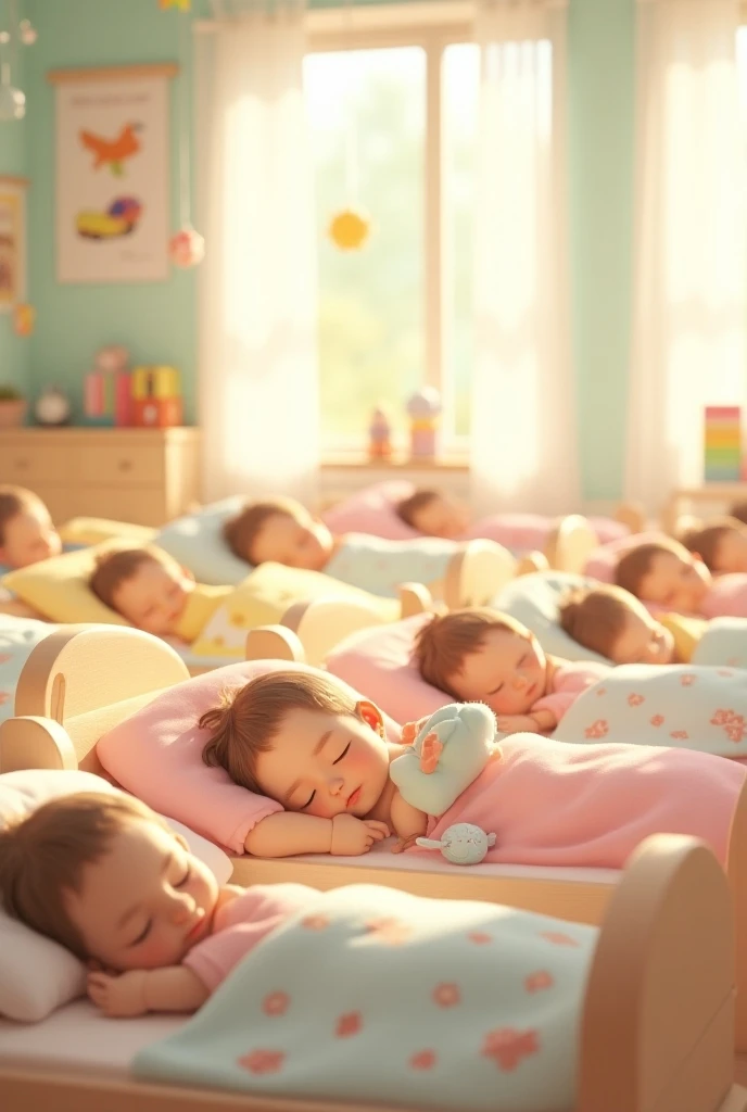 Little French girl sleeping in tight panties