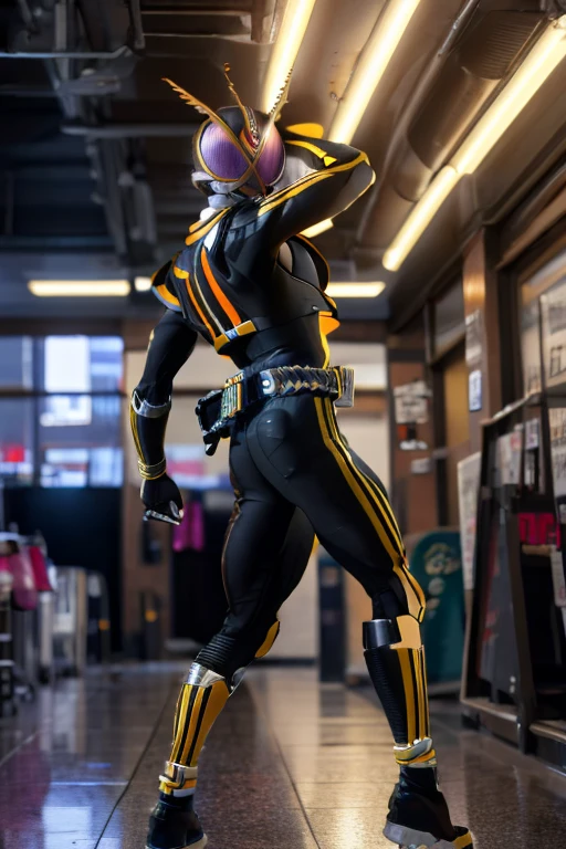 (High-definition CG), ( Best Quality ), (High-definition CG), ( Best Quality ), (Iwatooshi), (Overall view)      beautiful and sexy young man , 18 years old,      toned and muscular    ,  With a cool and handsome face    , SharpEye, ,  I have a big butt , Big Ass Kamen Rider costume  