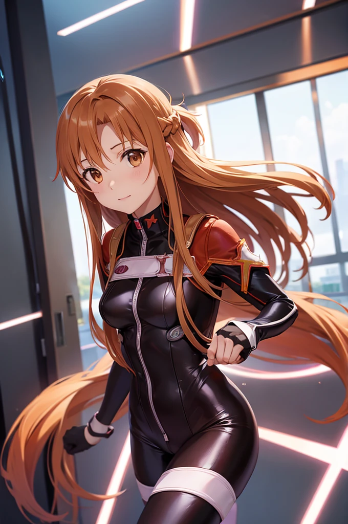 Asuna yuuki, tight bodysuit