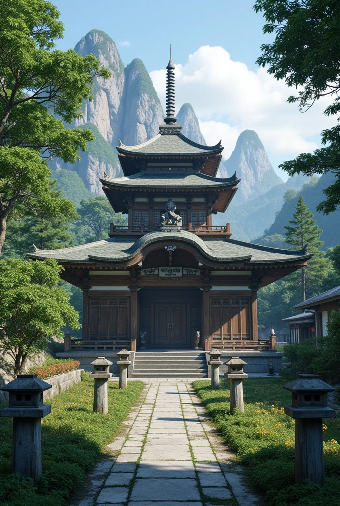 (Extreme close-up) photore (Scared:1.1) (Small Chinese temple of the 12th century:1.2), (rainforests:0.9), (tall grass:1.2), (Huge old dead alien silver monster left in the background:1.2), Wet, rays of sunshine, insanely details, Cinematic, epic realistic, Intricate details, ultra - detailed, High quality, primitive, author：Jakub Rozalski