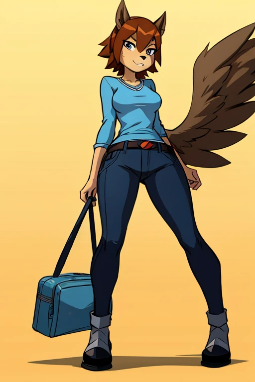 Female furry hippogriff ben 10 style