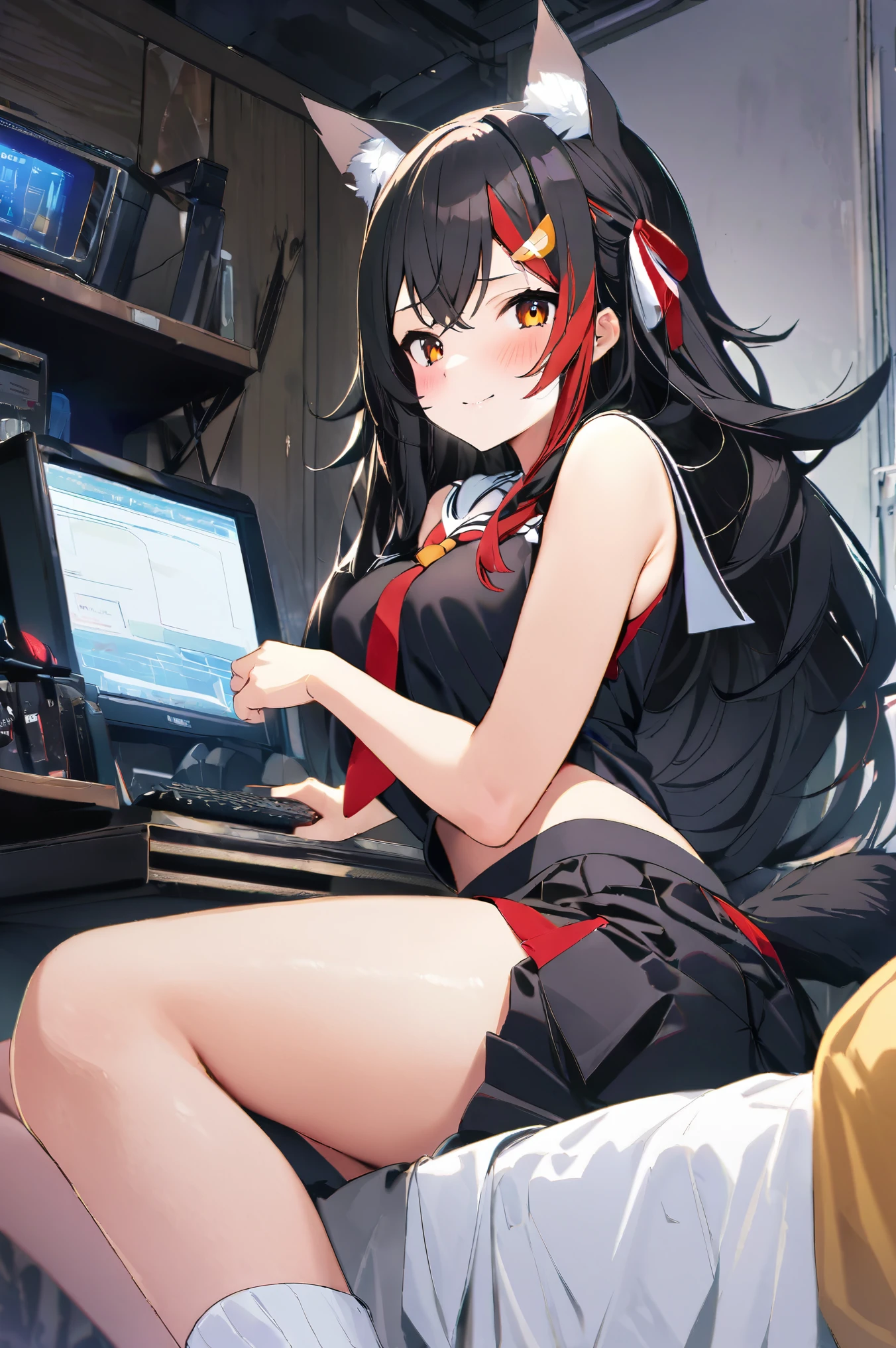 Foto de kuromi con fresas 