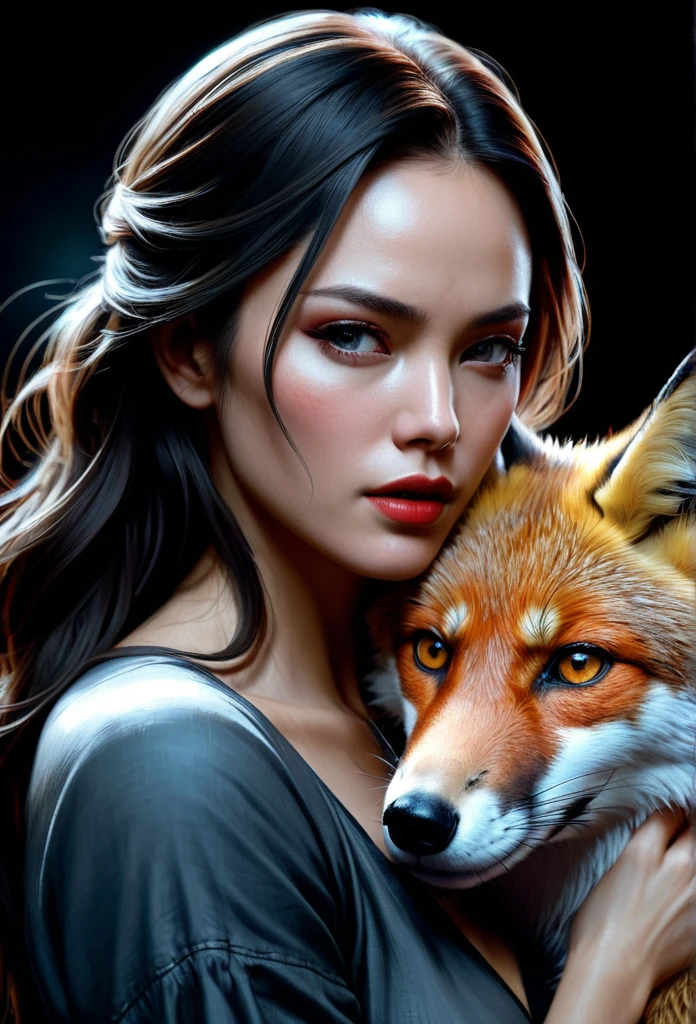 Fox with demons