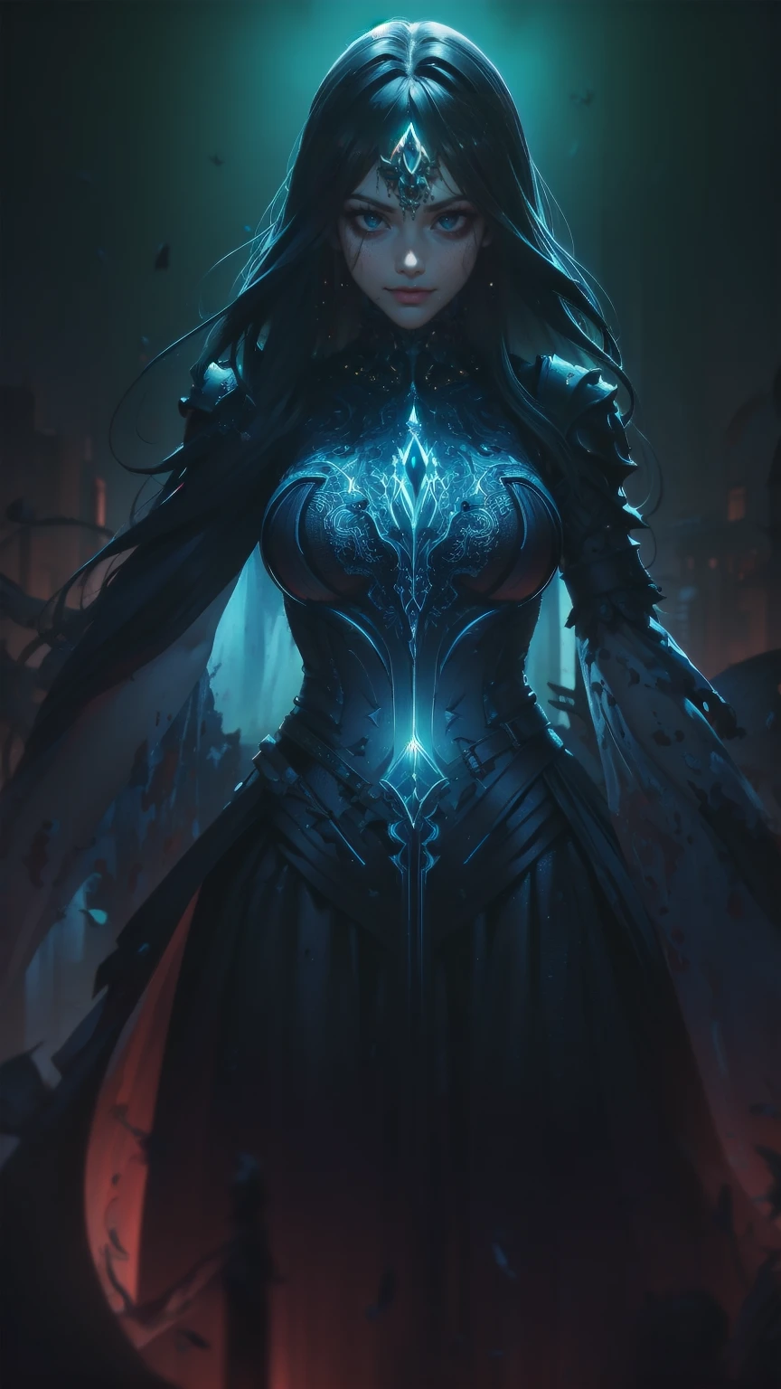 analog style, ((intricate details)), full torso shot, cold lighting, beautiful, (evil princess), (black hair), (intricate), ((ornate skimpy Frostshard Armor)), (intricate jagged tusionite crown), dynamic pose, windblown hair, perfect face, (realistic eyes), round iris, (((coral eyes))), perfect eyes, intricate, complex, sharp focus, studio photo, intricate details, highly detailed, sharp, perfect lighting, Masterpiece, detailed background, cinematic lighting, 8k,