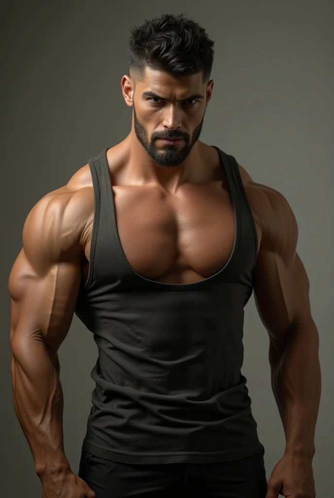Masterpiece, denoise, void noise, two men, best quality, 8k resolution, male focus, focus only, amazing composition, volumetric lighting, super quality, elegant, Very detailed, front view, -----------, 35 years old, mature face, muscular, ((((Caucasian white man)))), (((white skin)), ((pale skin))), very handsome, (detailed light-blue eyes), ((dark brown hair)), big ears, (hairy), (scruffy beard), ((big pink nipples)), ((perky nipples)) ((())) ------------, ((((naked)))), (((detailed hard penis))), (((laid back))), (((legs open up))), (((hands rubbing chest))),
