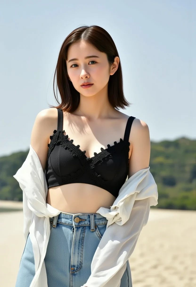 (((Sandy  beach 、 beach )))、   one girl doing a prank , woman, masterpiece, Pay back, Pay back,   movie writing  , (   volume lighting  ),   very detailed CG unity 8k wallpaper, concentrated, 8k wallpaper,   very detailed , ((Delicate photo))，(  detailed RAW photo of girl  ), (  ruffle miniskirt covering the upper arms with a :1.25), (Best Quality:1.6), (    super high definition :1.5), (Realistic:1.75), 8k resolution,   Canon EOS R5  , 50mm,   absurd, Super detailed,スーパーリアル, Realistic, 鋭い concentrated力,   absurd, (  kampala  :1.2), (   high contrast  ),   photo unvolume , Detailed and complex, Portraiture,   very detailed ,   digital painting  ,   art station   ,   concept art  , , 鋭い concentrated力, shape,   movie writing  , (nature ,  big breasts at the temple),   Medium Shoulders, (Pale skin:1.4), ((whole body)), ((Long Hair))、 (((   Cute Japanese Girl Hides Her Ears   )))、((( Sandy  beach )))、(((G-cup busty))), (((Attractive size !!!)))、((Explosively large breasts!!!!!!)), (((whole bodyを使って書く))), ((   Sexy Poses )), ((一枚の   photo unvolume )), ((Sandy  beach での   Sexy Poses )), (( length, Soft Hair )))、((Slender body)), (((  I only wear black lace bras and panties,)))、(((美しい20歳の日本人woman))))、((   black sexy lace crotchless panties  )))、((( black lace garter belt  、  black lace garter belt   )))、
8K exposure, (masterpiece),  very detailed, Professional tentacles wrap around your body、、Tentacles feel good、Tentacles caressing nipples、 intertwining tentacles 、Hose-like tentacles、Tentacles wrapping around chest、Tentacle caressing、Snake-like tentacles、沢山のTentacle caressと媚薬、、Tentacle caress、Tentacle caress媚薬、Tubular tentacles))、Tentacles wrap around the body、、 intertwining tentacles 、Hose-like tentacles、Snake-like tentacles、 aphrodisiac lotion secretes from the tentacles 、、The tentacles feel good、 many tentacles caress her breasts、Tentacles caressing nipples、Tentacles caressing nipples、Tubular tentacles)
