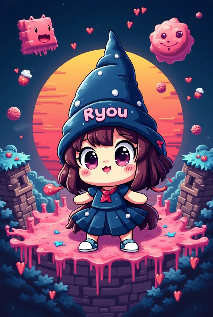 masterpiece, best quality, expressive eyes, perfect face, a toddler get transformed into a cuntboy, solo, surpriced, blushed, black hair, long hair, red baseball cap, brown eyes, full body, bare foot, naked, in a pink bedroom, pussy, shining magic wand, glitter, chibi.
